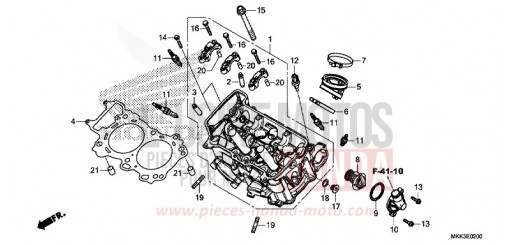 CYLINDER HEAD CRF1000D2J de 2018